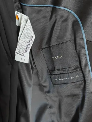 Traje de vestir Zara negro