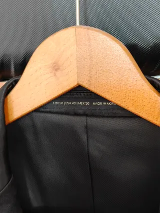 Traje de vestir Zara negro