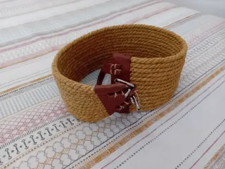 Faja Nazareno Esparto Beige/Marrón Talla Única