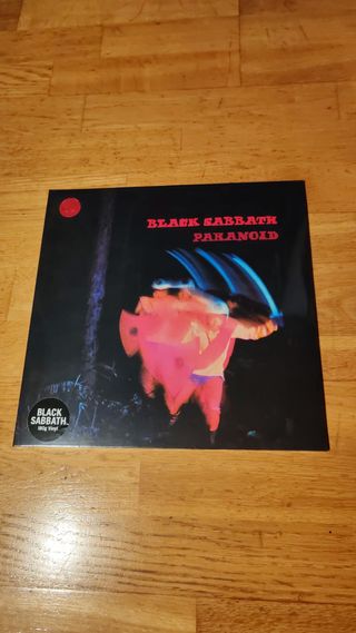 BLACK SABBATH - Paranoid LP, Vinilo Negro