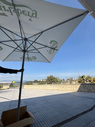 Parasol Hostelería Carlsberg 2,5x2,5m (5 unidades)