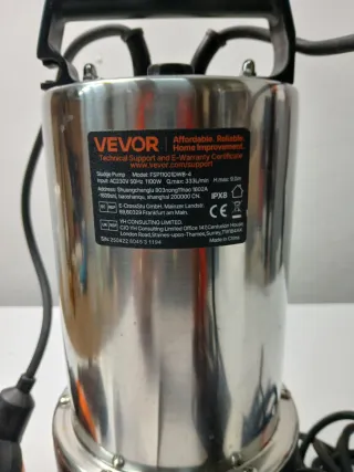 Bomba Sumergible Agua con Flotador