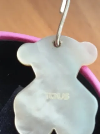 Pendientes Oso Tous Nácar