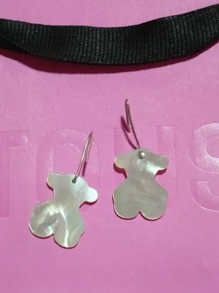 Pendientes Oso Tous Nácar