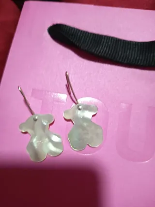 Pendientes Oso Tous Nácar