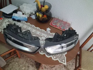 Faros Audi Q3 Sline 2016, faros delanteros