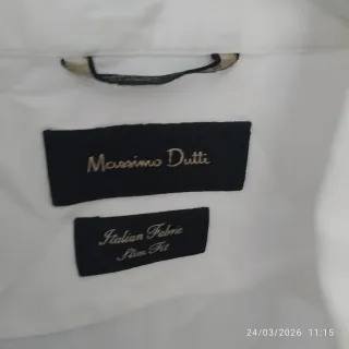 Lote 2 Camisetas Massimo Dutti Blancas