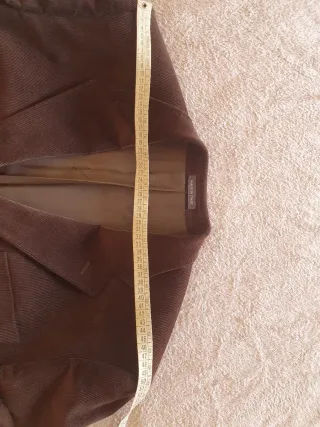 Giacca velluto marrone uomo taglia 54