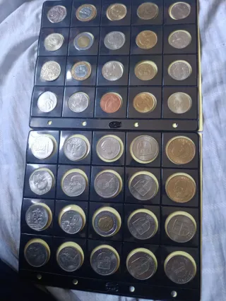 Álbum Monedas Extranjeras Sin Circular