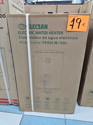 Termo Eléctrico Elecsan 50L TE50LW