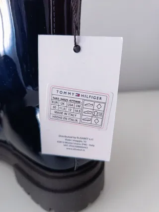 Botas Tommy Hilfiger niña T.30