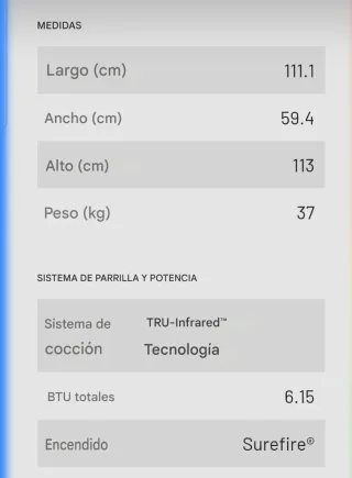 Barbacoa de gas Char-Broil Advantage 225 S