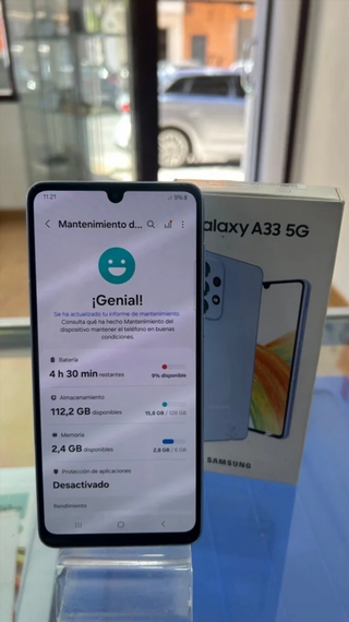 Samsung Galaxy A33 5G Azul 128GB