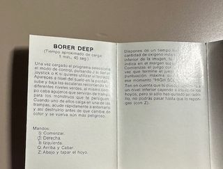 Borer Deep - Sinclair ZX Spectrum 48K