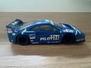 Ferrari F40 Pilot Scalextric Azul