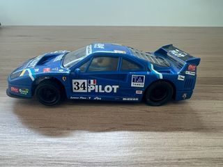 Ferrari F40 Pilot Scalextric Azul
