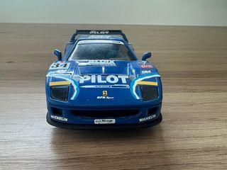 Ferrari F40 Pilot Scalextric Azul