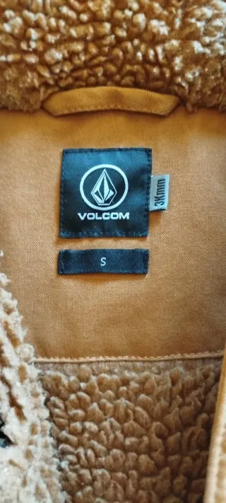 Parka Hombre Volcom Talla S Marrón