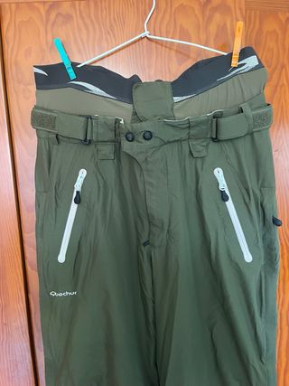 Pantalón de Nieve Verde Quechua Talla L