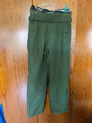 Pantalón de Nieve Verde Quechua Talla L