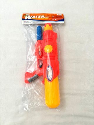 Pistola de agua grande doble boquilla, nueva