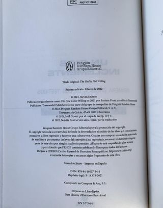 Un Dios Inclemente #938 1ª Crónica de los Testigos