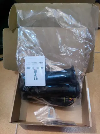 Puños Calentables ATV/Quad con Calentador Pulgar