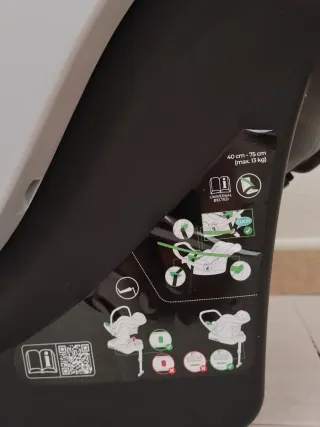 Silla de coche bebé como nueva