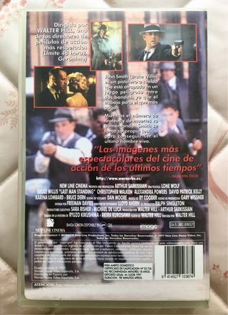 *El Último Hombre (1996) | VHS | Caja Grande