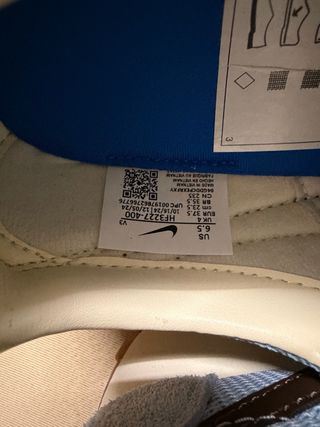 Scarpe Nike Blu e Marroni