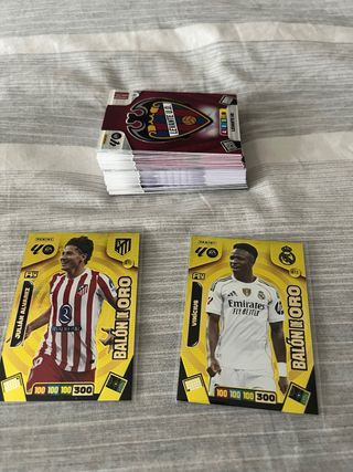 Lote 50 cromos con Palloni d'oro, Adrenalyn 25/26