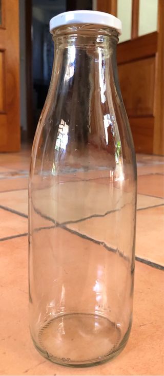 Botes de cristal 75 cl con tapa 0,20centimos