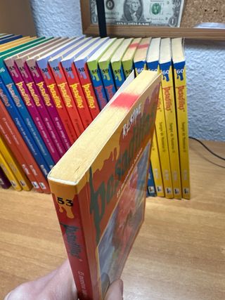 Libro pesadillas El monstruo baboso