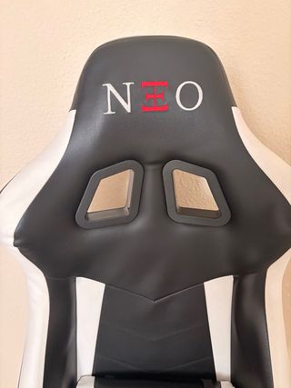 Silla Gaming NEO Negra y Blanca