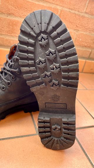 Stivaletti Lumberjack Blu Pelle