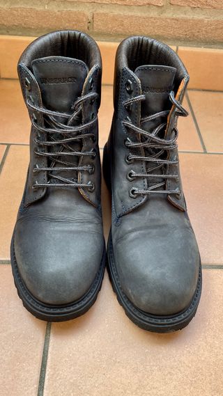 Stivaletti Lumberjack Blu Pelle