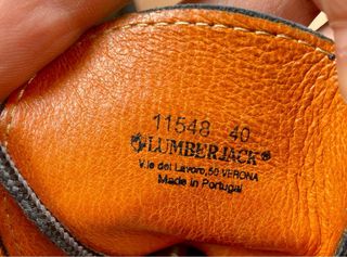 Stivaletti Lumberjack Blu Pelle