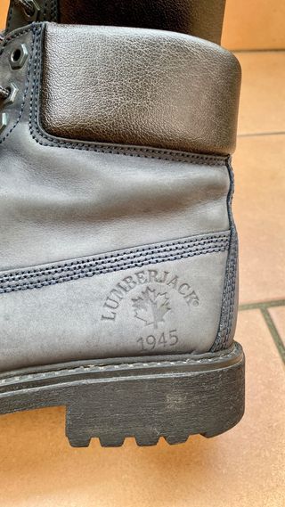 Stivaletti Lumberjack Blu Pelle