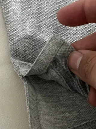 Polo Tommy Hilfiger Cinza Tamanho L