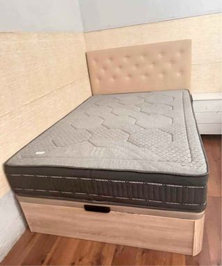 Canapé abatible y colchón