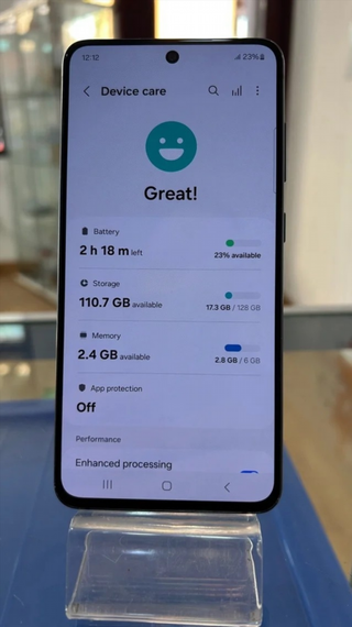 Samsung S21 FE 5G 128GB 6GB RAM Nero/Blu