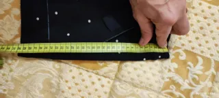 Pantaloncini donna pois bianchi