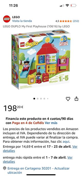 LEGO DUPLO Casa de Juegos 10616