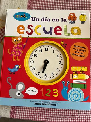 Libro “Un dia en la escuela” , libro educativo