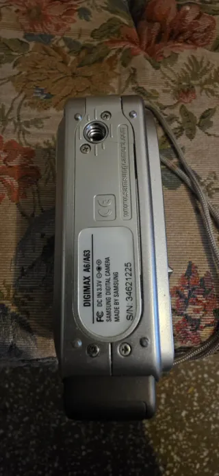 Samsung Digimax A6 Fotocamera Argento