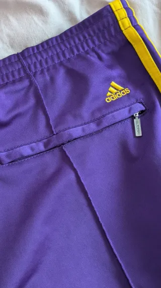 Pantalón Adidas Retro Morado y Amarillo