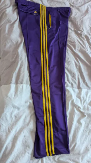 Pantalón Adidas Retro Morado y Amarillo