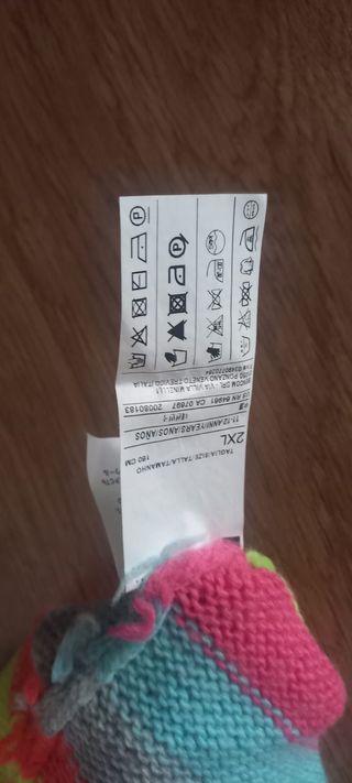 Jersey Benetton rayas multicolor