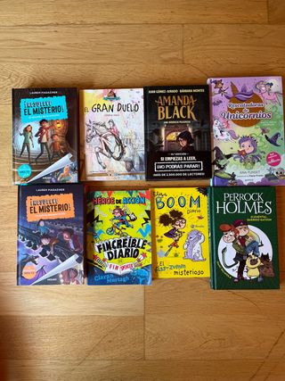 Libros de lectura para niños de entre 7 y 12 años