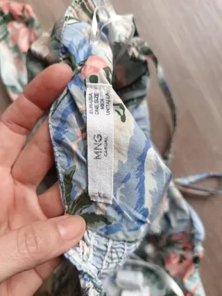 Top Hawaiano Floral Talla Única